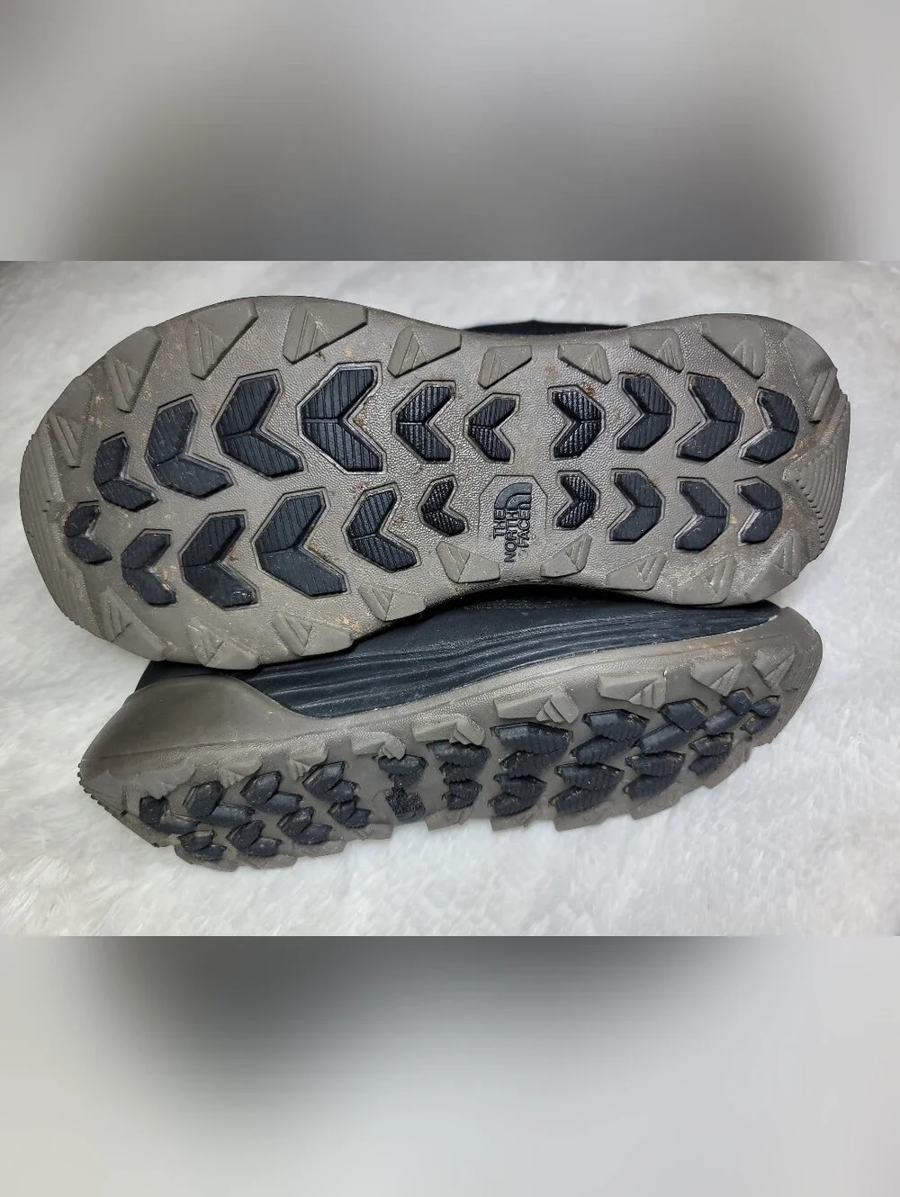 The North Face Kids ThermoBall Booties Black Winter Snow Boots Size 3